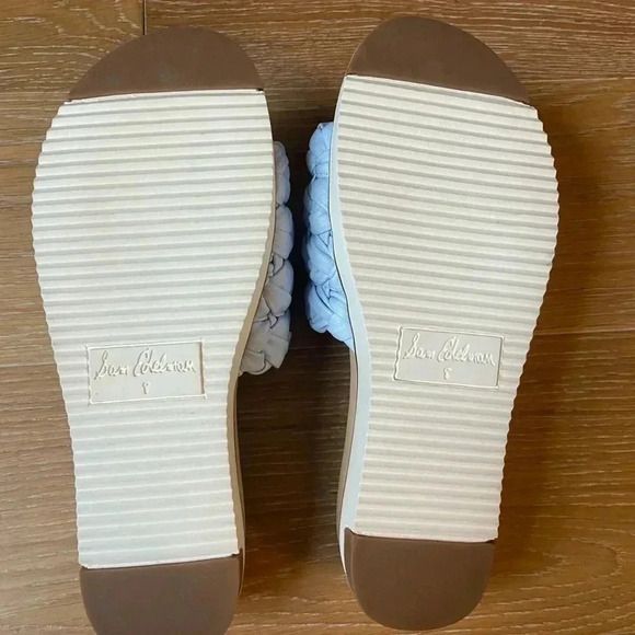 Sam Edelman Women's Ainslie Braided Platform Slide Sandal Size 8 Blue - Picture 4 of 9